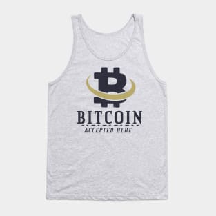 Bitcoin Accepted Here Tank Top